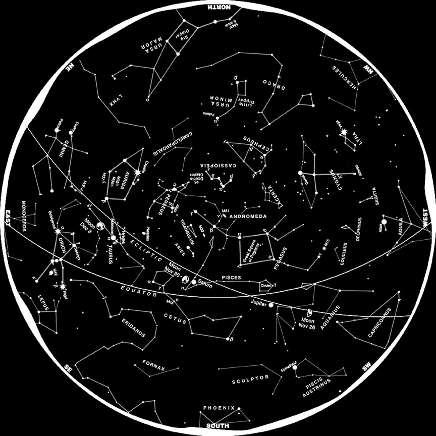 DECEMBER CONSTELLATIONS
