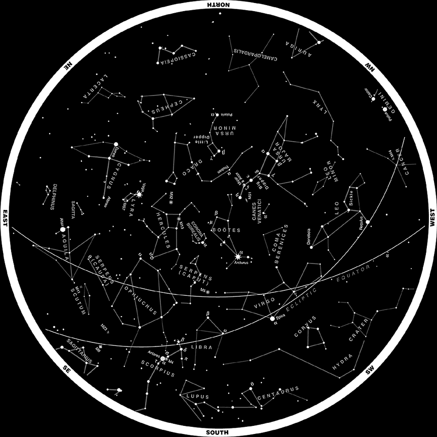 JUNE CONSTELLATIONS