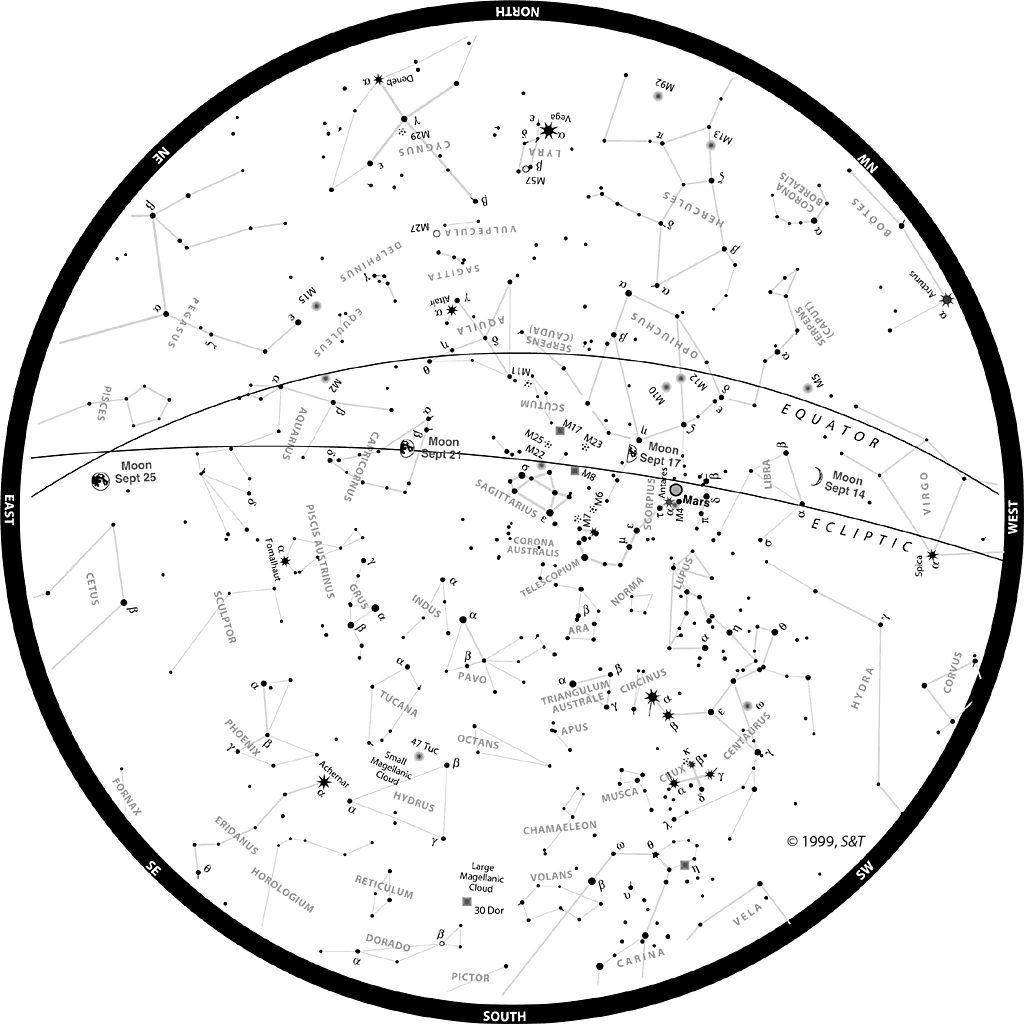 September CONSTELLATIONS