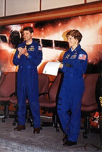 Astronauts' Visit to OCC
