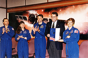 Astronauts' Visit to OCC