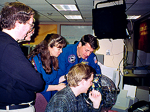 Astronauts' Visit to OCC