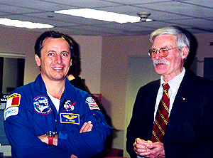 Astronauts' Visit to OCC