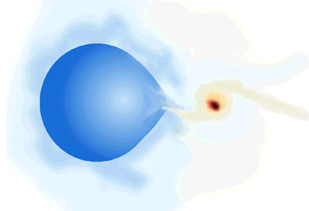 Schematic of a Black Hole
