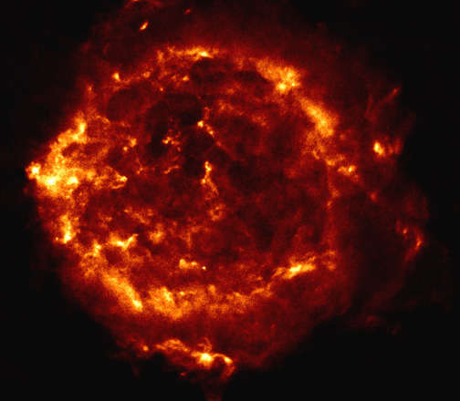 SNR Cas A Chandra Simulation