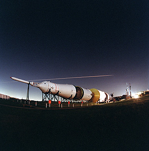 STS-93 Landing at KSC July 27 1999