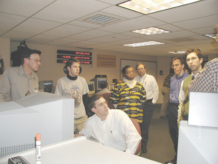Operations Control Center, 2001 Training Simulation