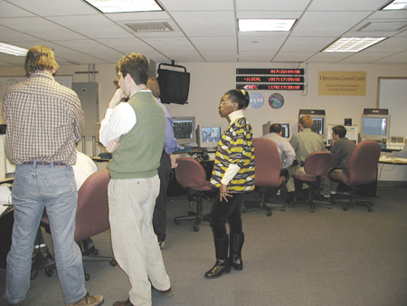 Operations Control Center, 2001 Training Simulation
