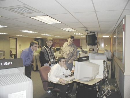 Operations Control Center, 2001 Training Simulation