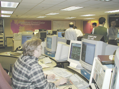 Operations Control Center, 2001 Training Simulation