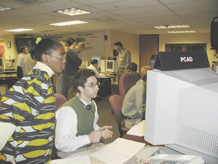 Operations Control Center, 2001 Training Simulation