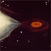 Artist's Concept Of Black Hole In Binary Star System