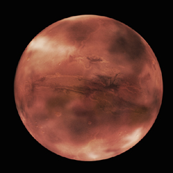 llustration of Mars