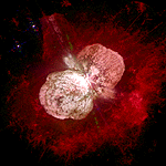 Teleskop bilen tartilghan "Eta Carinae" Yultuzi