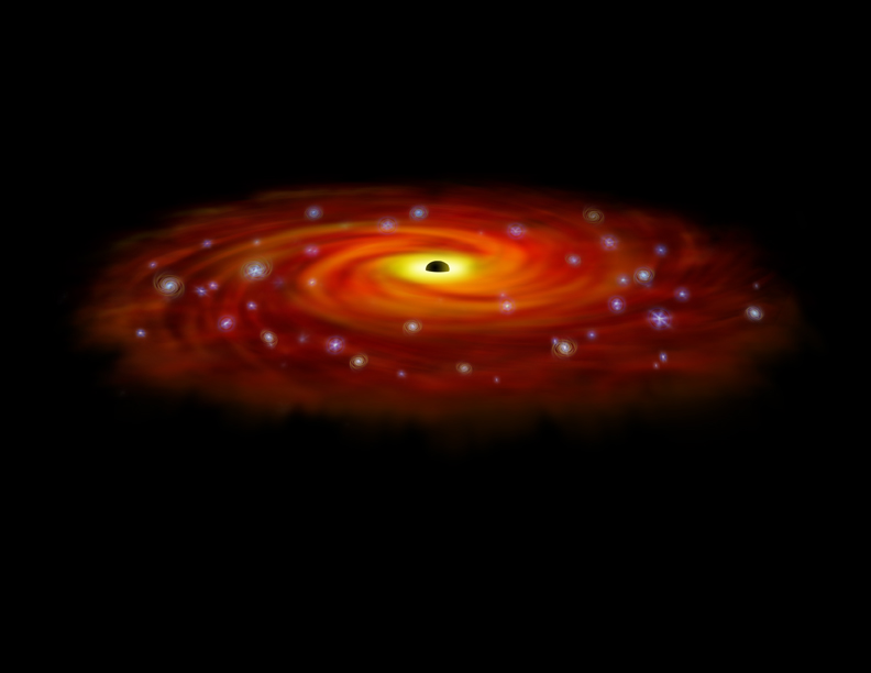 Черная Дыра Фото В Космосе