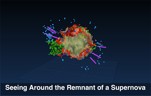 3D model af Cassiopeia A supernovaresten