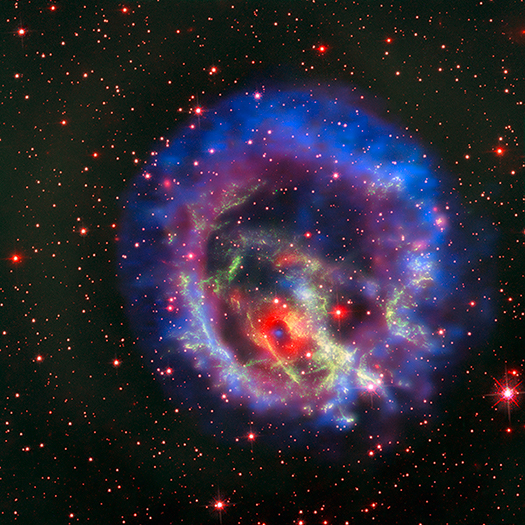 Pozůstatek exploze supernovy E0102