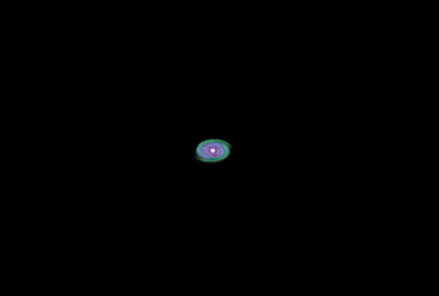 Illustration of Black Hole with Accretion Disk and Torus