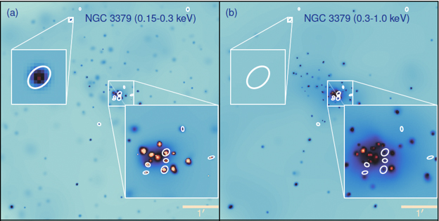 Two illustrations on top of a data image, presented side-by-side.