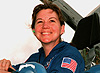 STS-93 Crew Arrives, Pictured - Cady Coleman
