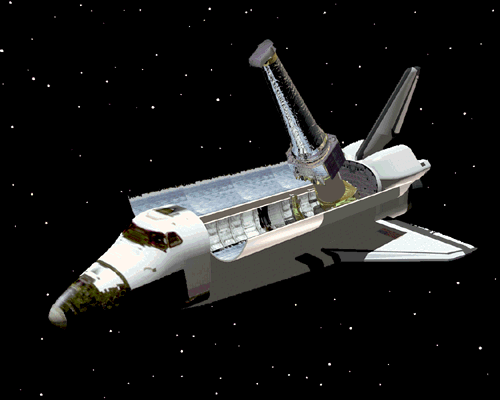 gif space shuttle coulmbia