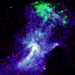 Chandra X-ray Image of B1509-58 in SNR G320.4-1.2
