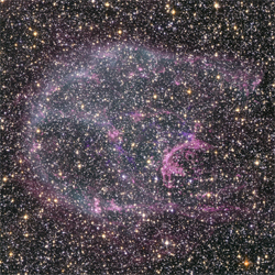 Chandra/Hubble Composite Image of N132D