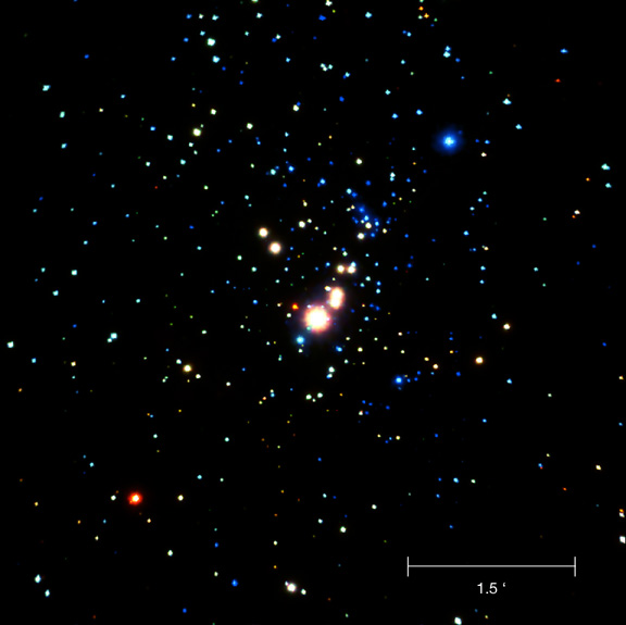 the orion nebula large scale