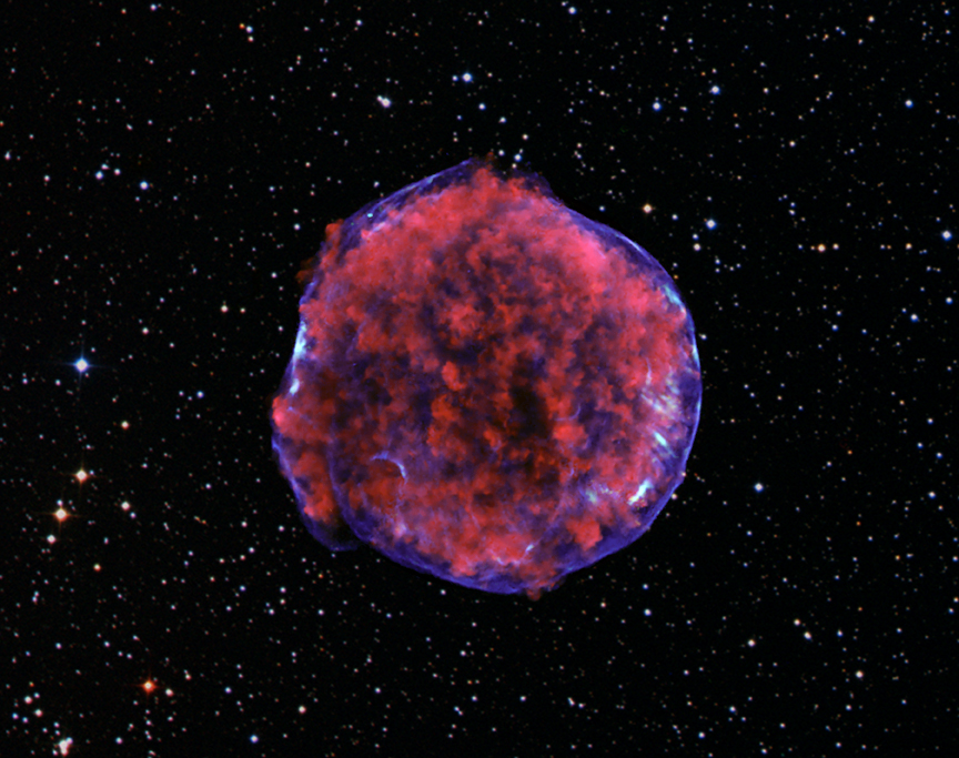 SN1572: Tycho's supernova remnant