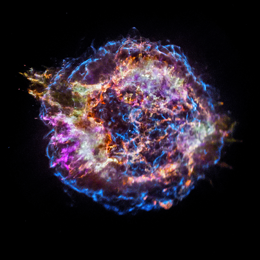 Cas A supernova remnant in X