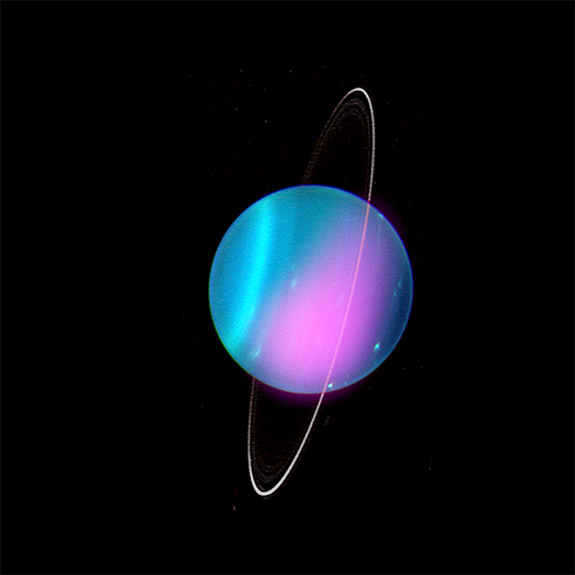 Uran, rentgenové záření