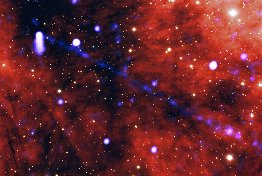 Fotografie z kategorie Supernovy: Neutronová hvězda PSR J2030+4415