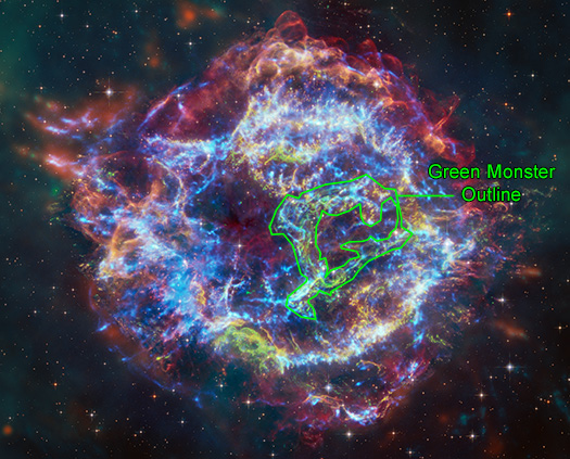 Chandra :: Photo Album :: Cassiopeia A :: January 8, 2024