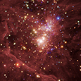 Composite image of the Orion Nebula