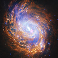 Composite image of NGC 1068