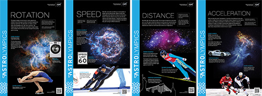 Image four of the AstrOlympics posters.