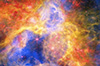 Tour: NASA Telescopes Create Colorful 'Craft' From Nearby Nebula