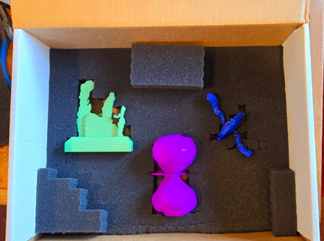 This mini stars kit include 3 3D prints